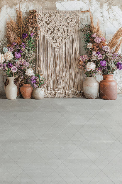 Floral Fringe Haven - With Sweep Option