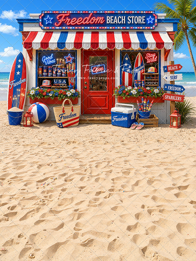 Freedom Beach Shoppe - With Sweep Option