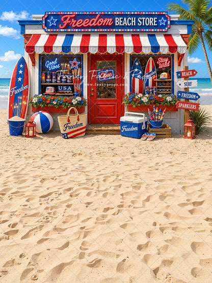 Freedom Beach Shoppe - With Sweep Option