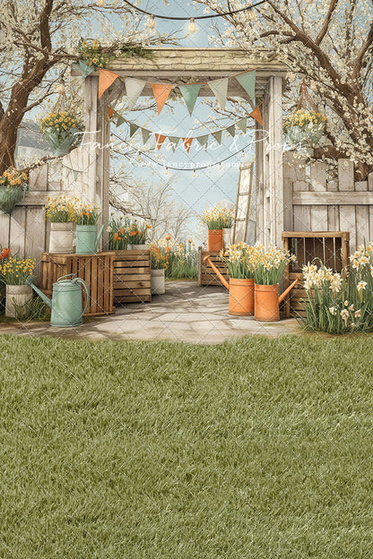 Fresh Cut Spring Garden - With Sweep Option