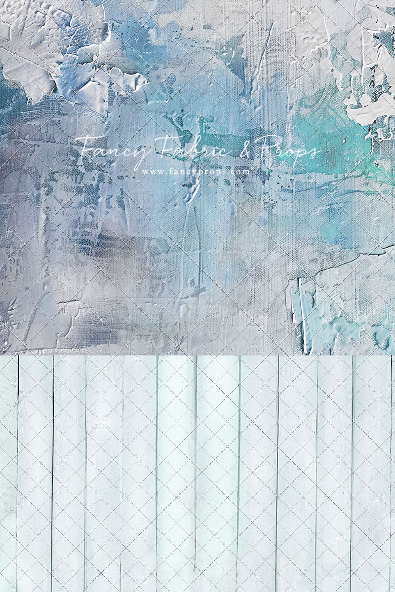 Frozen Veil - With Blue Floor Sweep Option