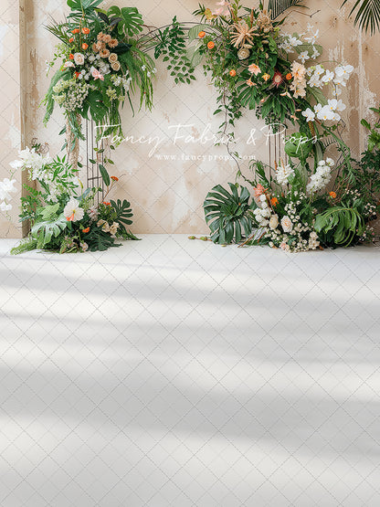 Garden Arch In Bloom - With Sweep Option