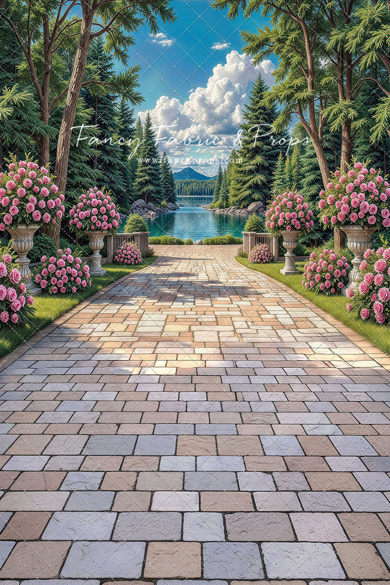 Garden By The Blue Lake - With Sweep Option