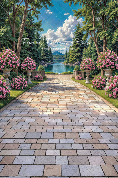 Garden By The Blue Lake - With Sweep Option
