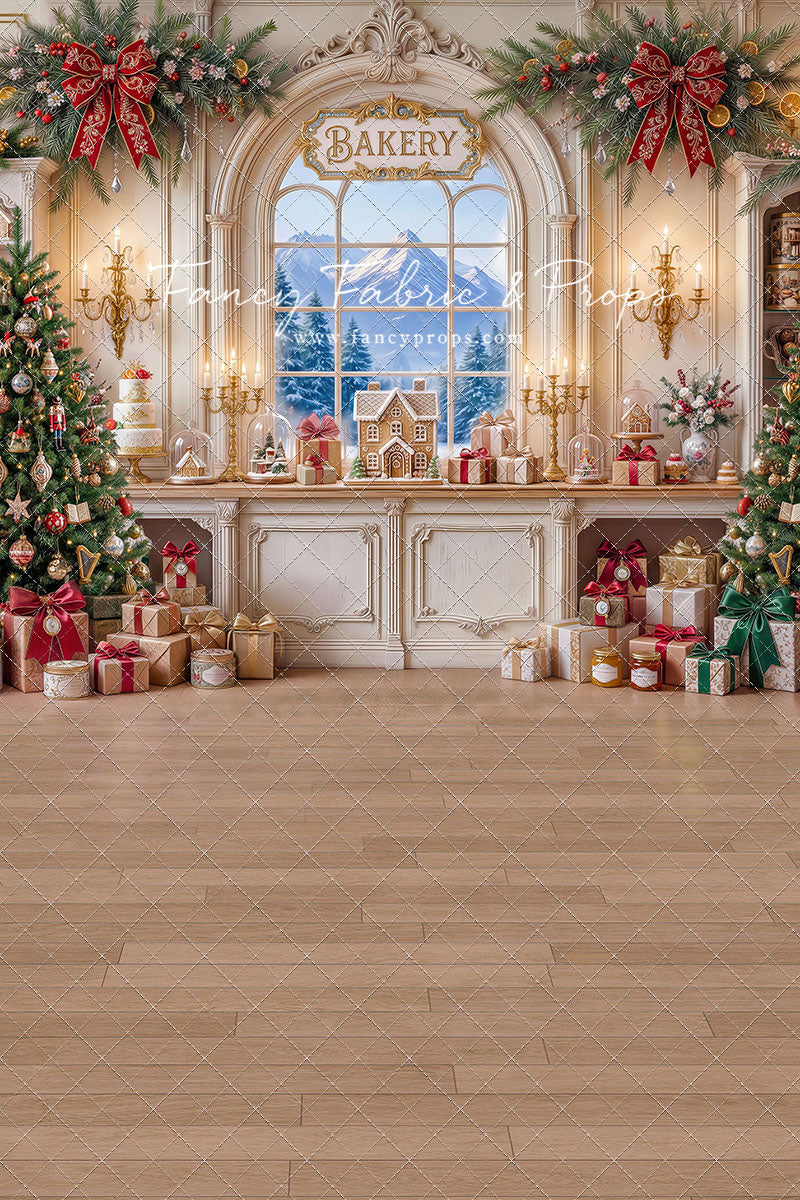 Gingerbread Wishes Bakery - With Sweep Option