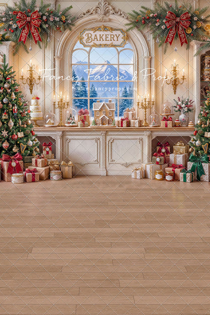 Gingerbread Wishes Bakery - With Sweep Option