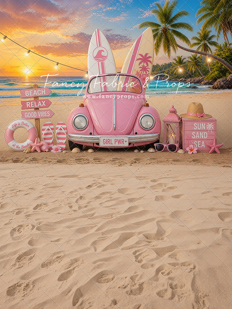 Girl Power Beach Bug - With Sweep Option