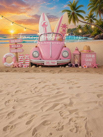 Girl Power Beach Bug - With Sweep Option