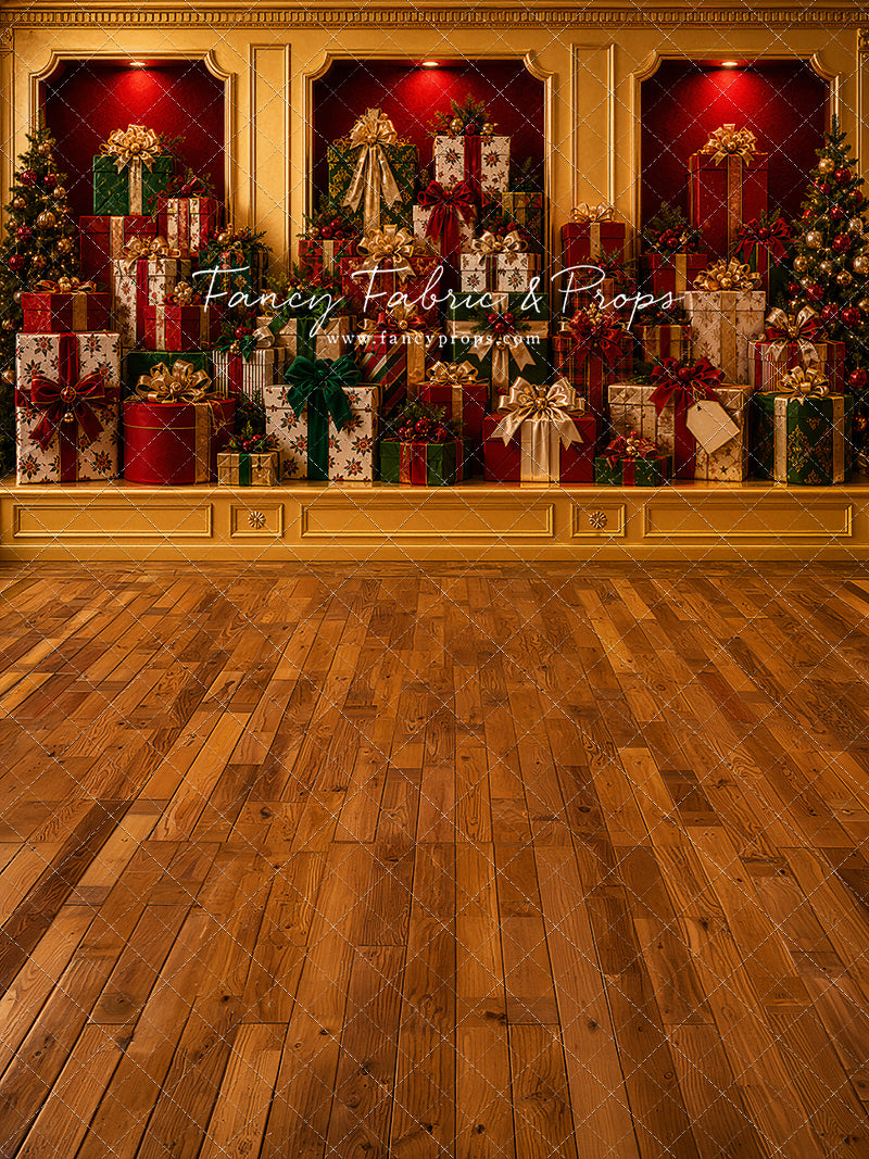Golden Gift Wall - With Sweep Option