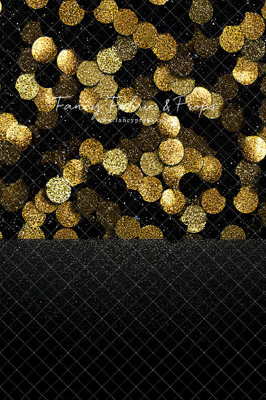 Golden Glam Confetti - With Sweep Option