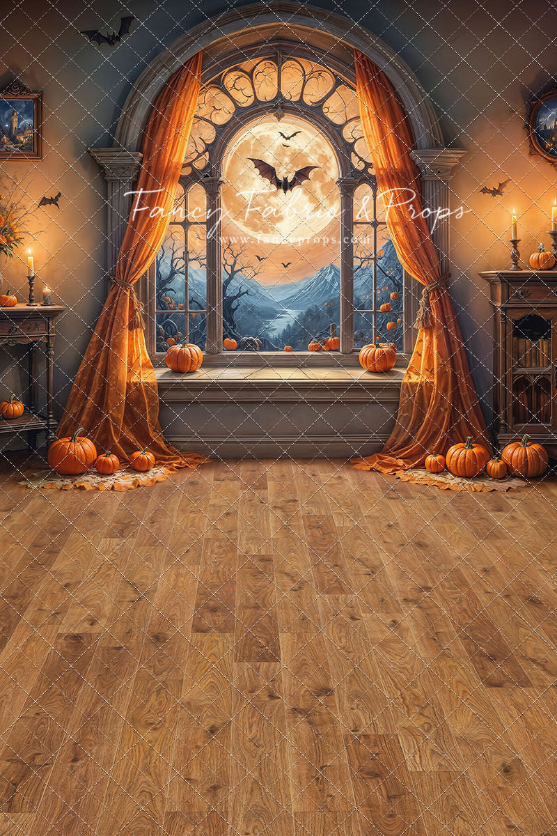 Gothic Moonlit Window - With Sweep Option