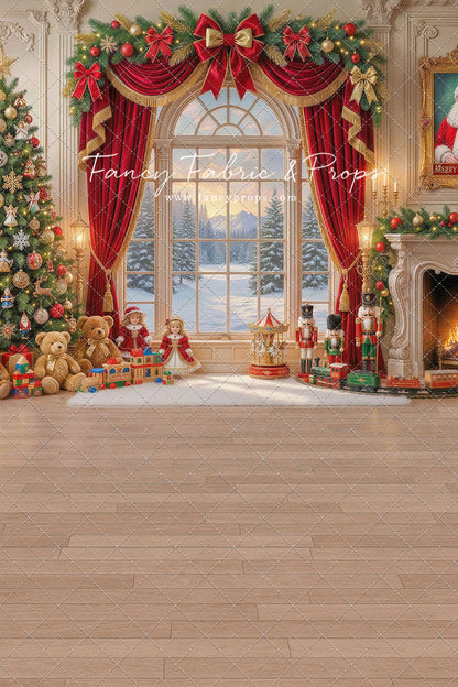 Grand Toy Room Christmas - with Sweep Option