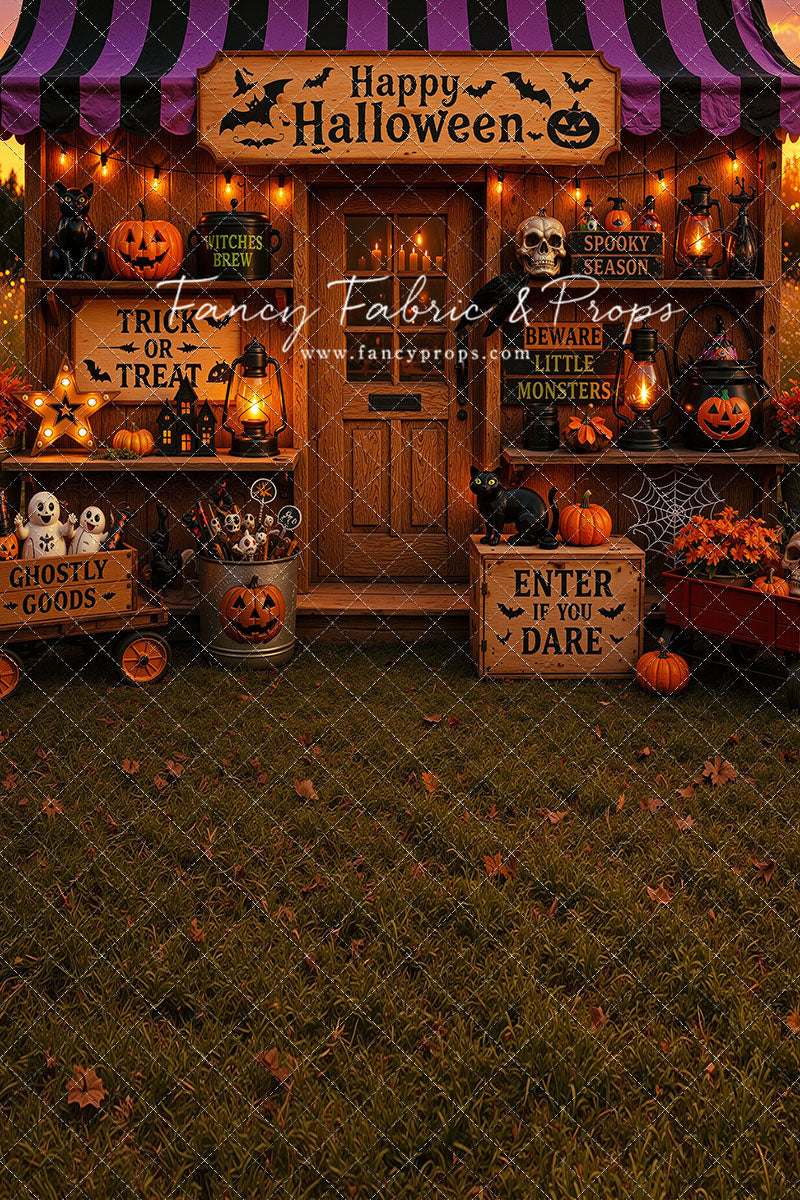 Haunted Harvest Stand - with Sweep Option