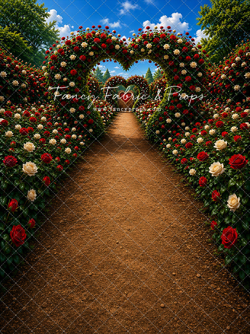 Heart Shaped Garden - With Sweep Option
