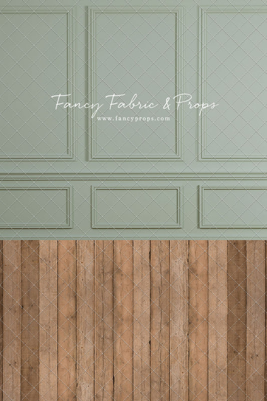 Heirloom Sage - With Cwtchicoo Wood Floor Sweep Option