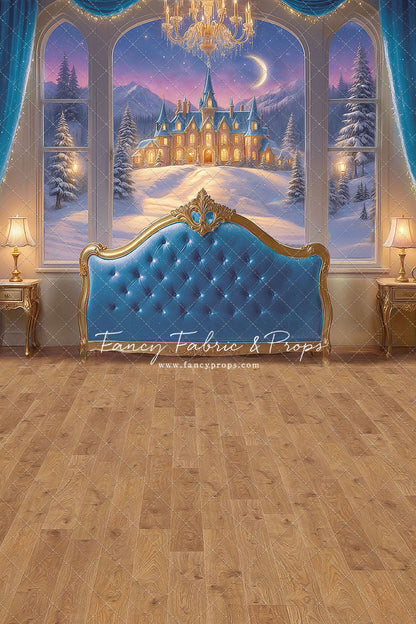 Holiday Fairytale Slumber - Blue  - With Sweep Option