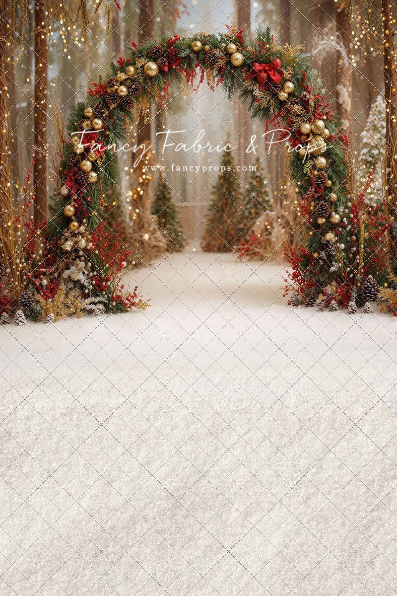 Holly & Pine Archway - With Sweep Option