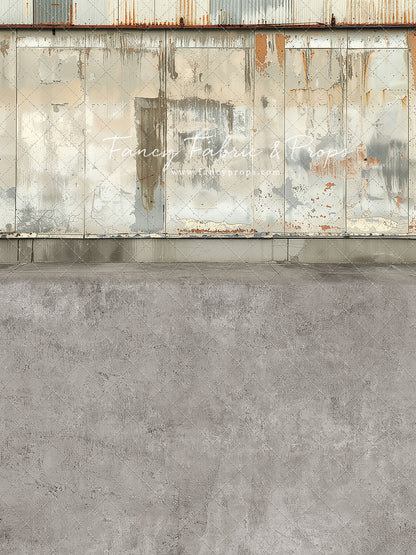 Industrial Fade Wall - With Sweep Option