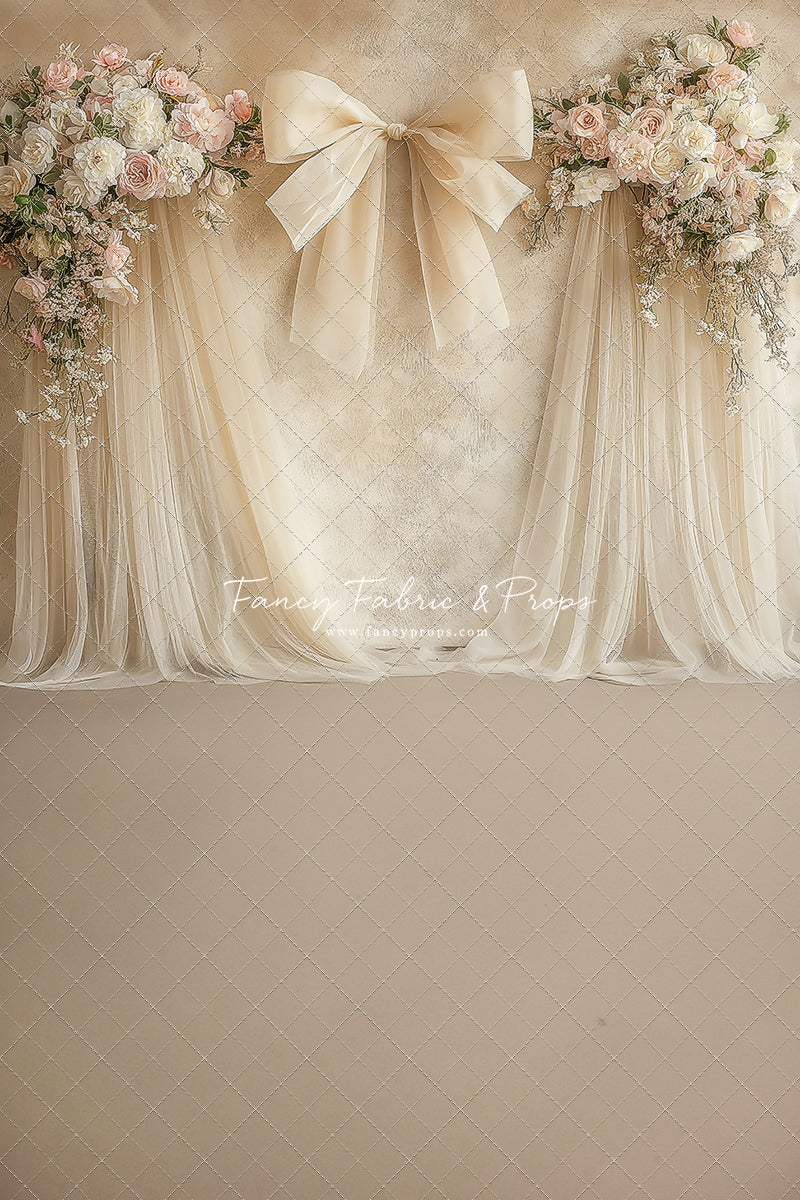 Ivory Bow Harmony  - With Sweep Option