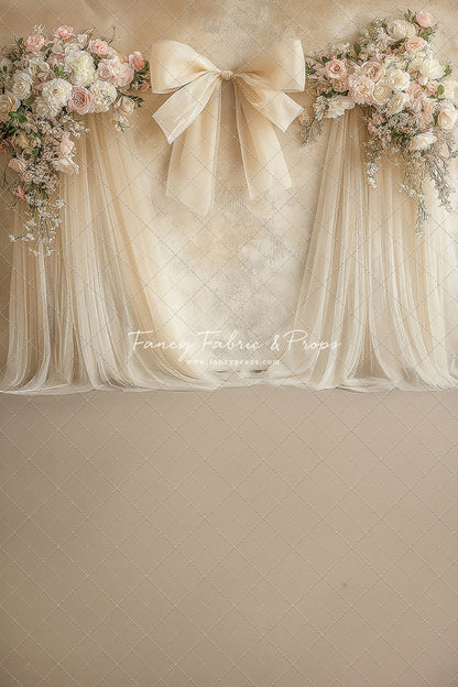 Ivory Bow Harmony  - With Sweep Option