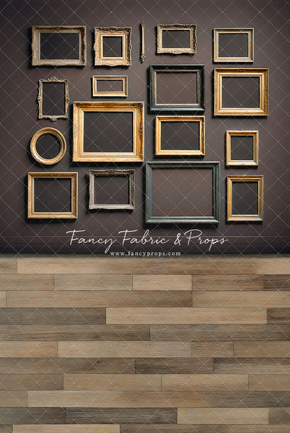 Jewel Frames - Brown - With Sweep Option