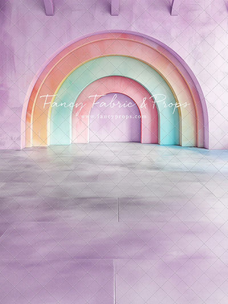 Lavender Rainbow Room - With Sweep Option
