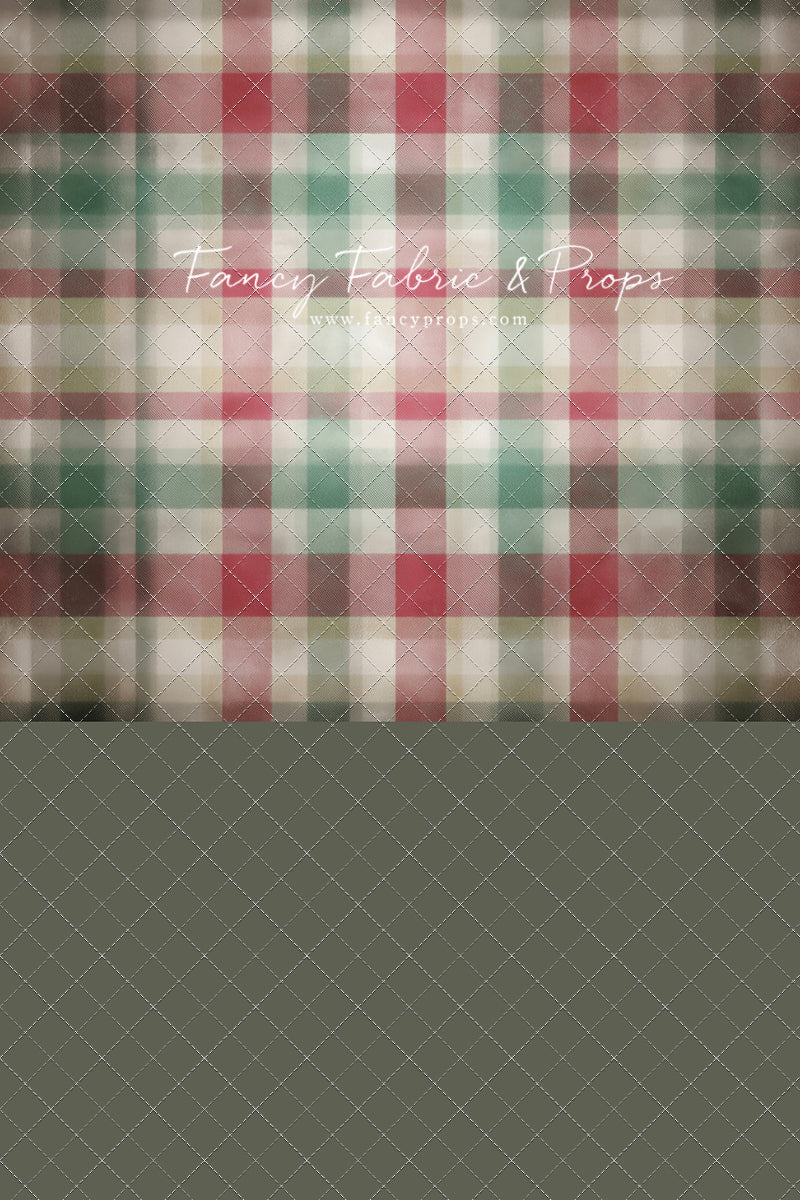 Merry Morning Plaid - With Sweep Option