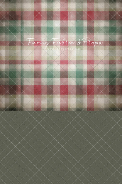Merry Morning Plaid - With Sweep Option
