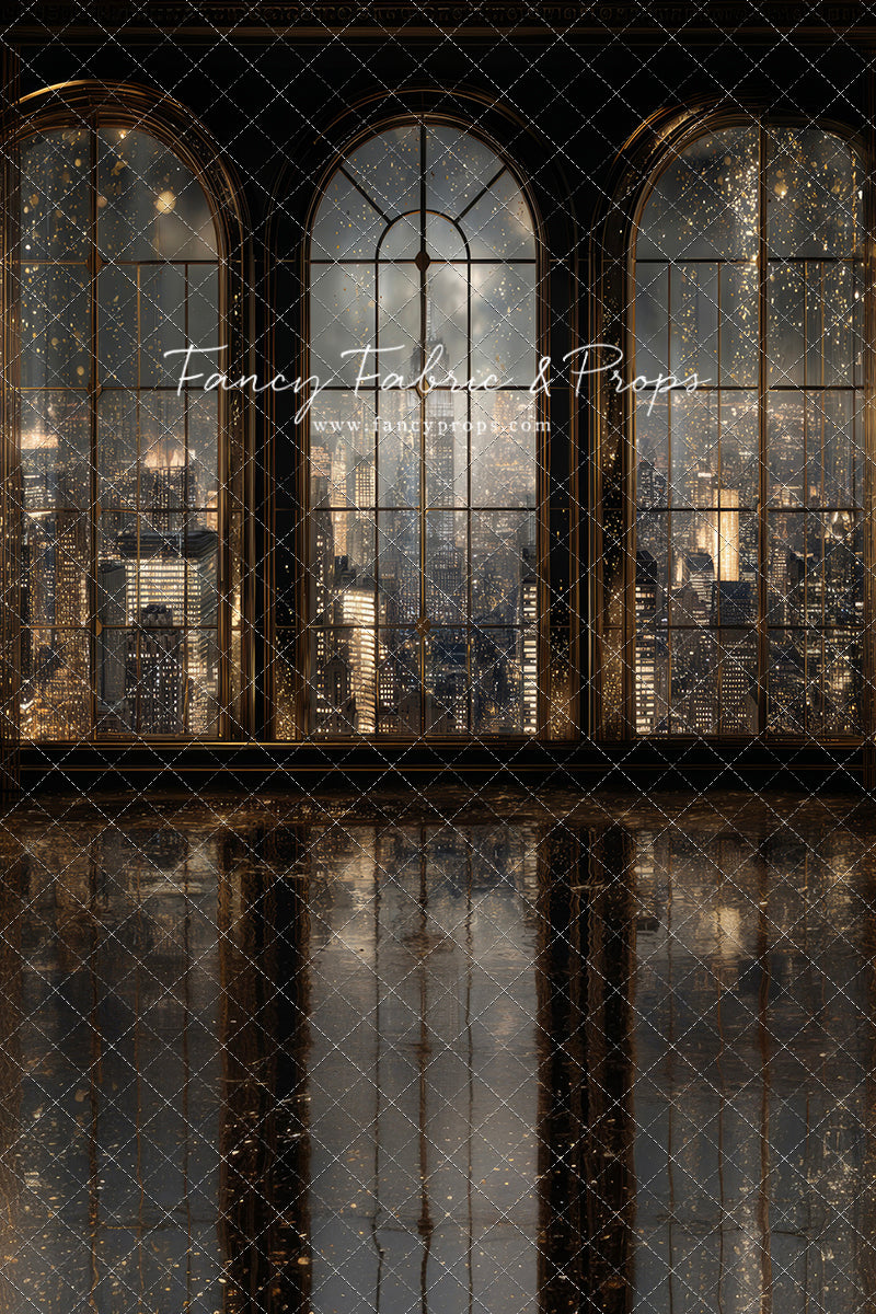 Midnight Skyline Ballroom - with Sweep Option