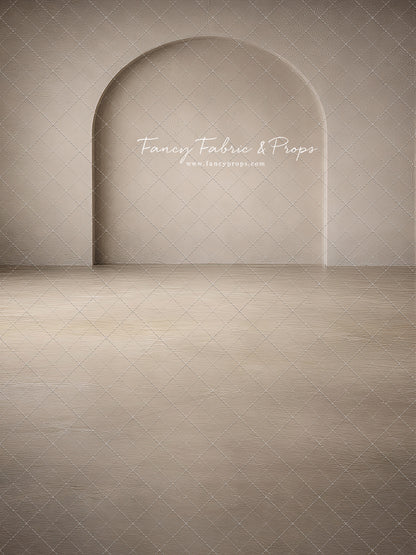 Minimalist Taupe Arch - With Sweep Option