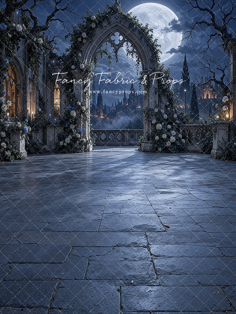 Moonlit Gothic Garden - with Sweep Option
