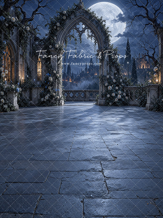 Moonlit Gothic Garden - with Sweep Option