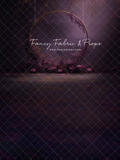 Moonlit Plum Petals - With Sweep Option