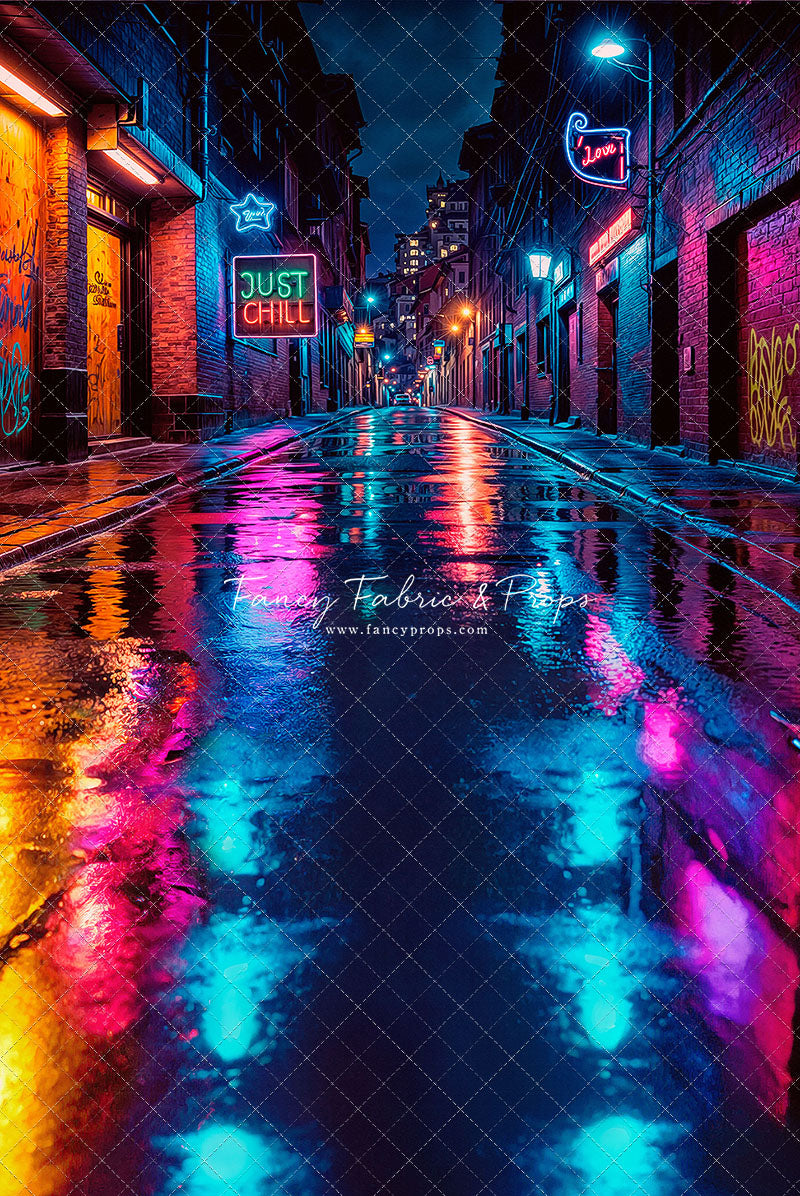 Neon Alley - With Sweep Option