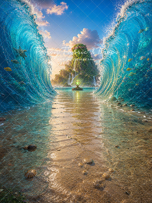 Parted Ocean Pathway - With Sweep Option