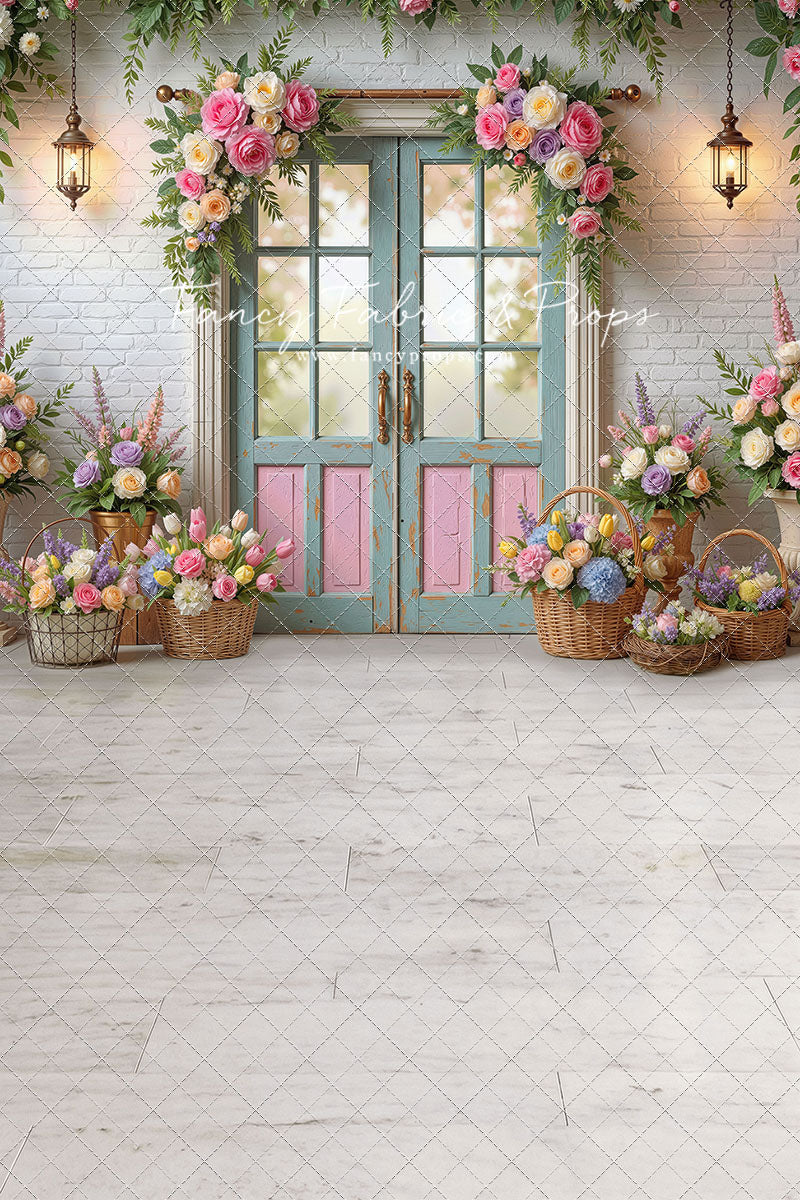 Pastel Garden Doors - With Sweep Option