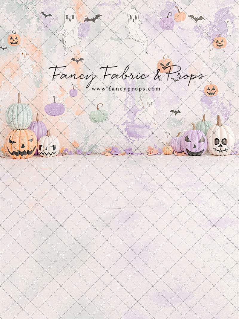 Pastel Pumpkin Parade - With Sweep Option
