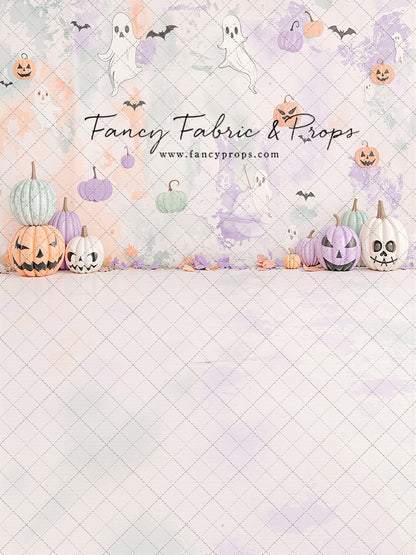 Pastel Pumpkin Parade - With Sweep Option