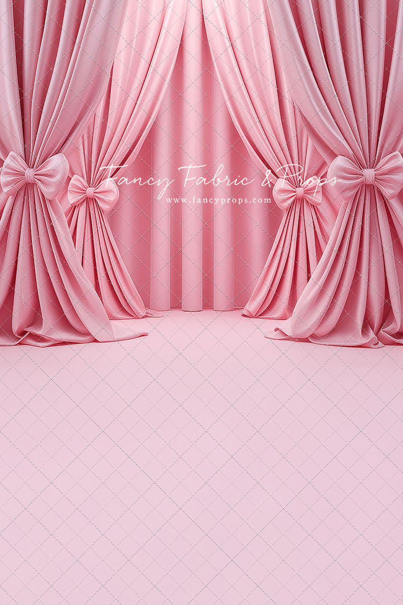 Pink Bow Drama - With Sweep Option