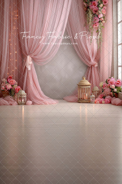 Pink Lantern Reception - With Sweep Option
