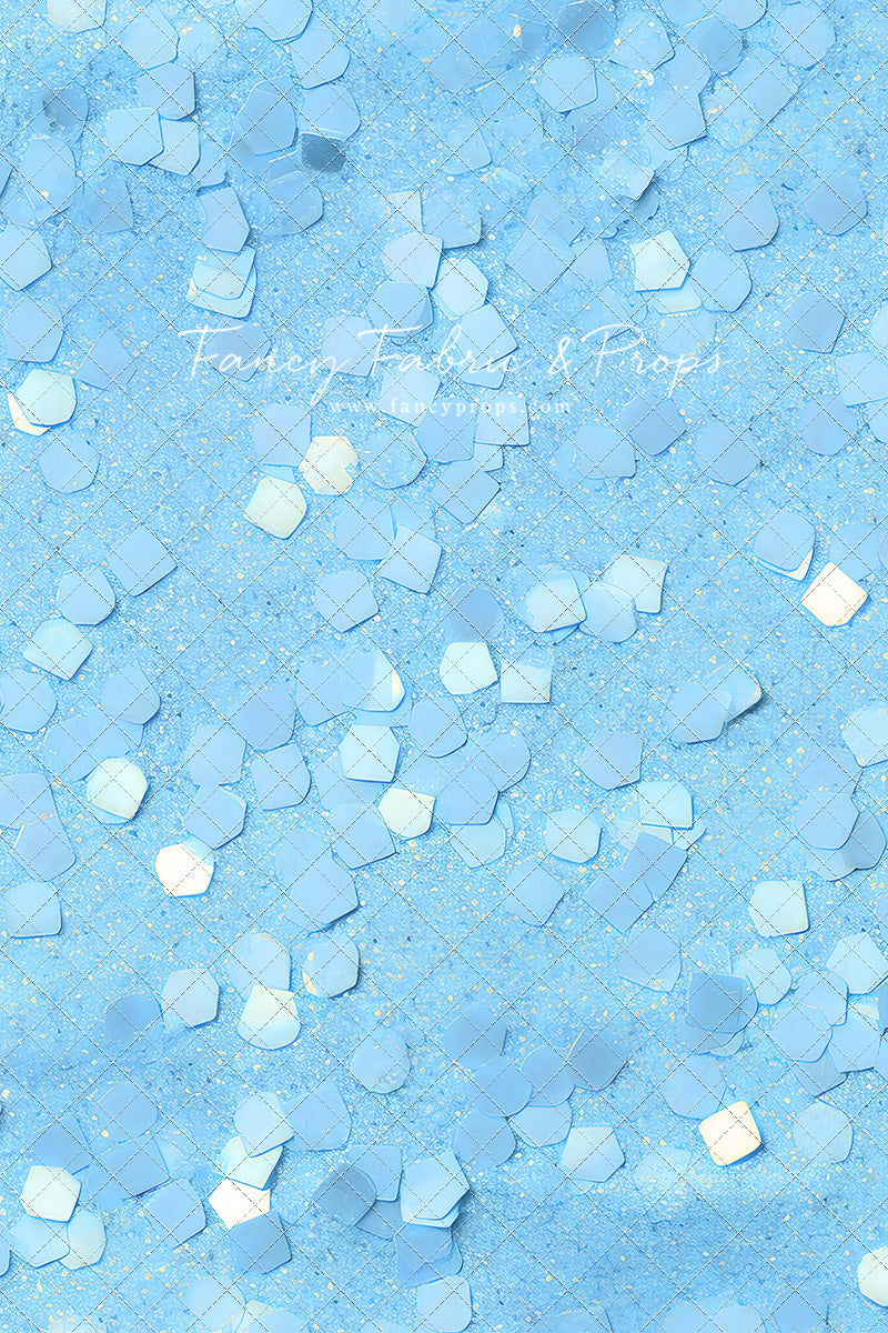 Power Blue Confetti
