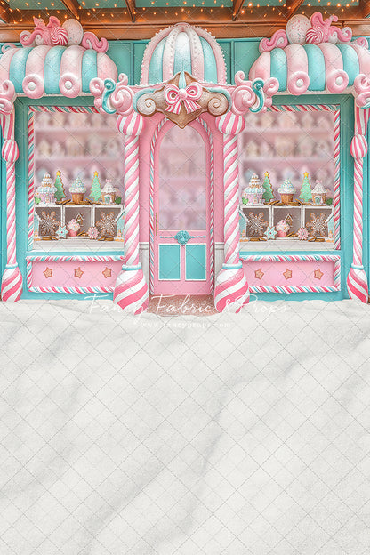Pastel Gingerbread Store - With Sweep Option