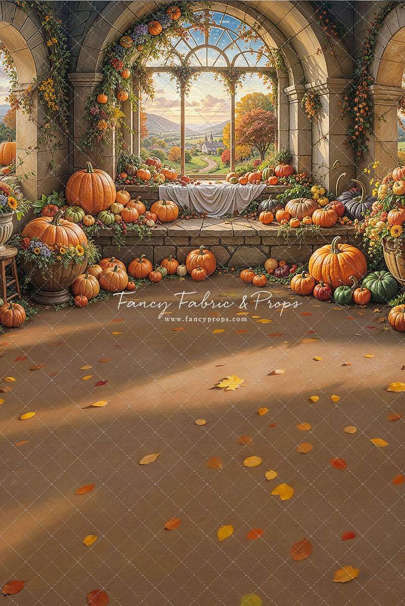 Pumpkin Patch Paradise - With Sweep Option