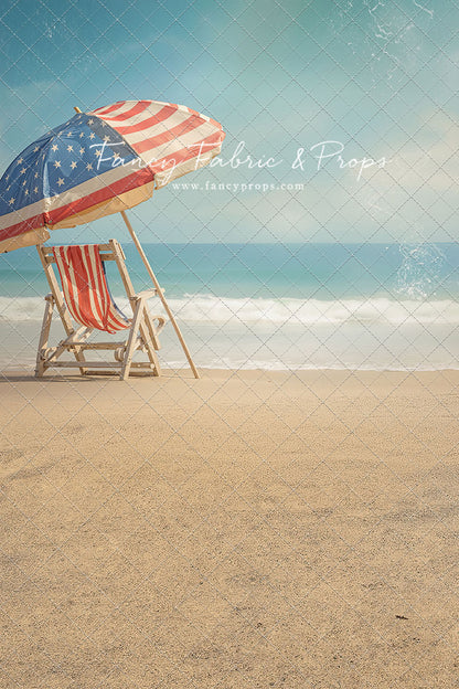 Red White & Beach - With Sweep Option
