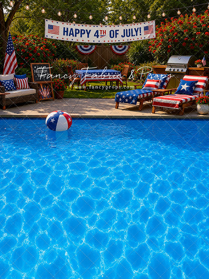 Red, White & Poolside Nights - With Sweep Option