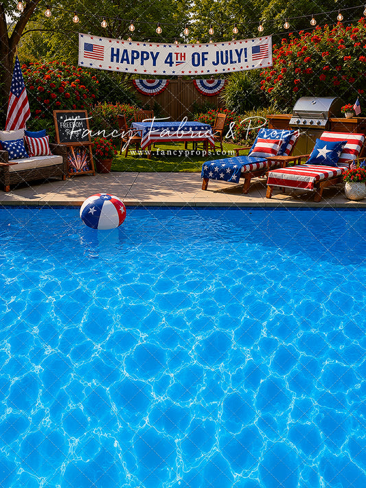 Red, White & Poolside Nights - With Sweep Option