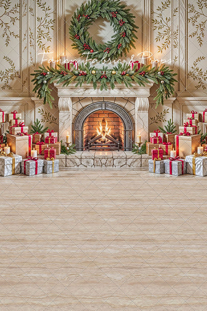Regal Hearth & Holiday Cheer - with Sweep Option