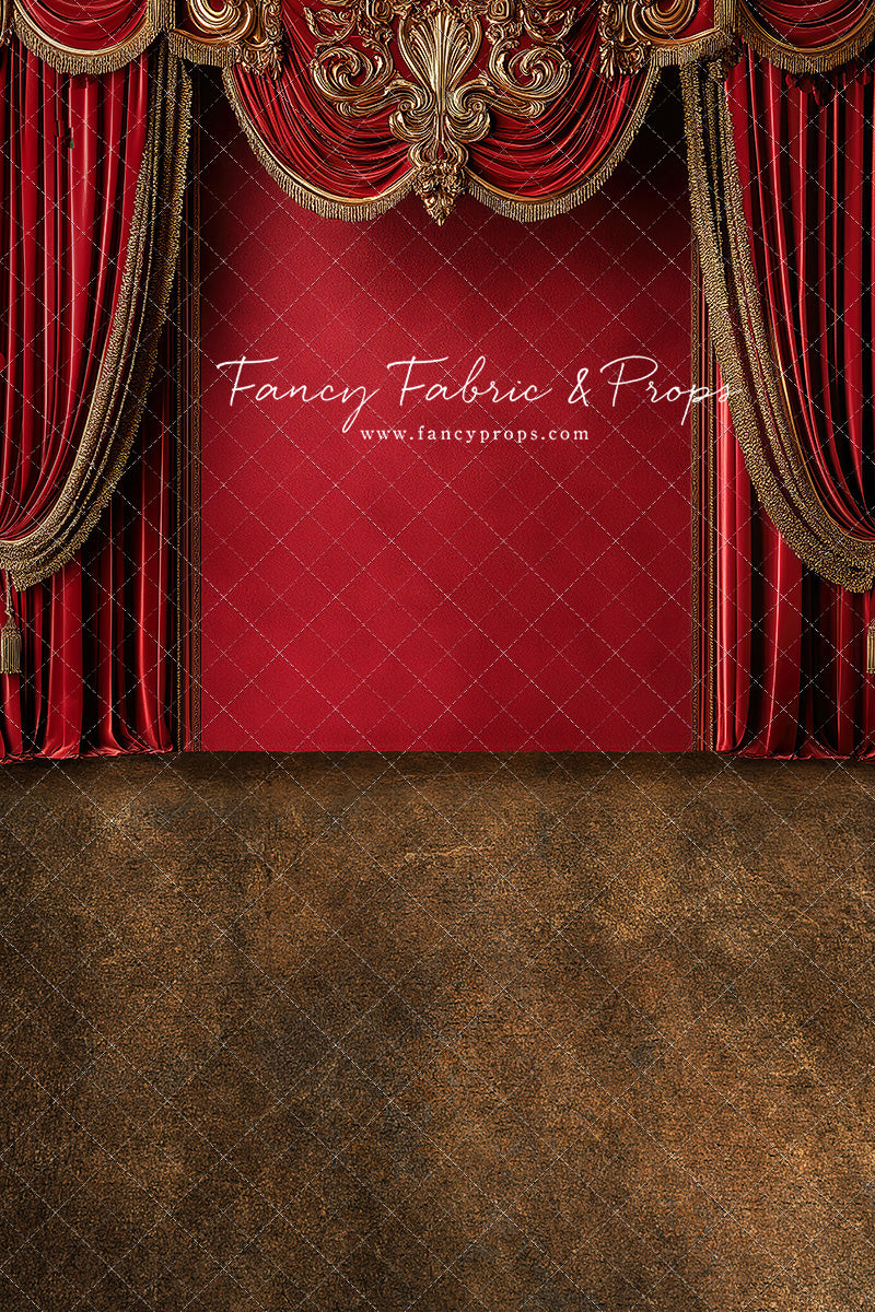 Regal Red Chamber Wall - With Sweep Option