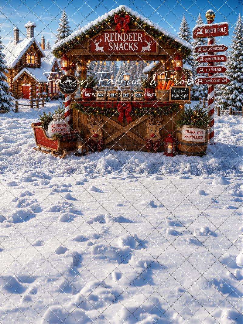 Reindeer Snacks- With Sweep Option