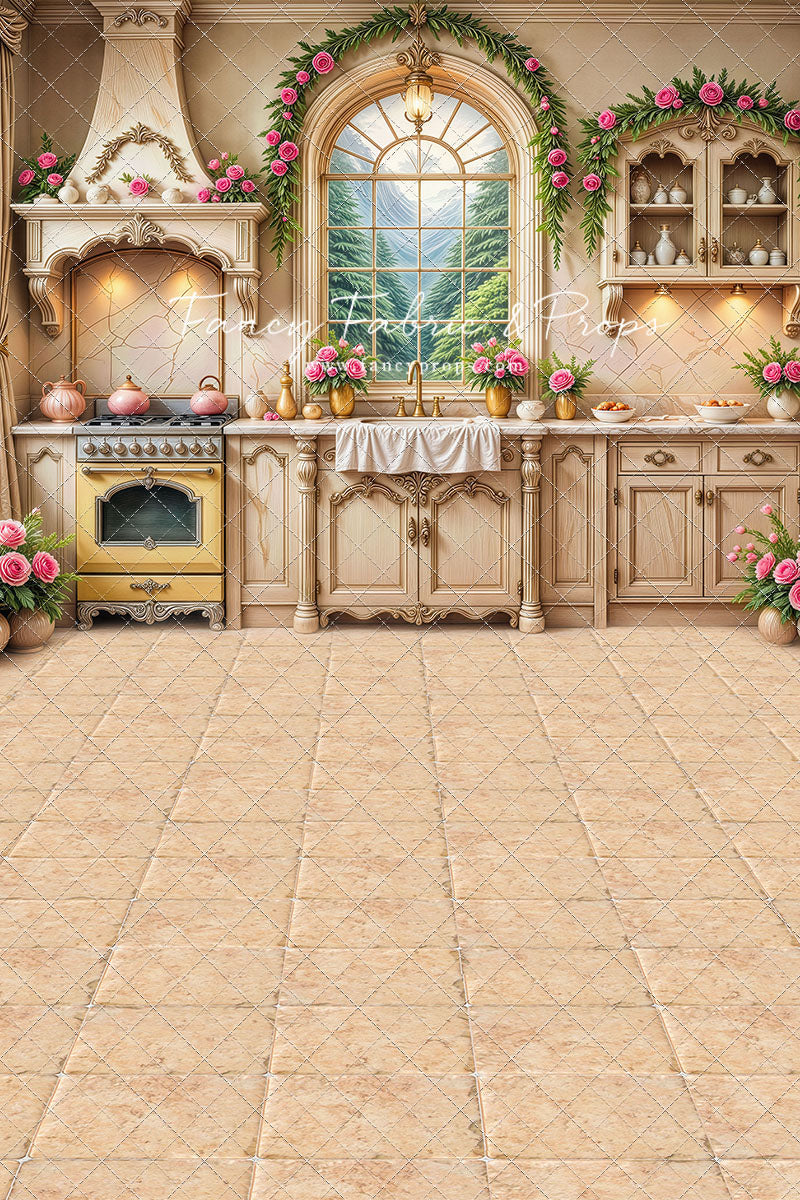 Rosewood Cottage Kitchen - With Sweep Option